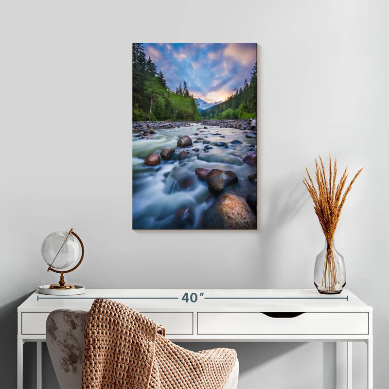 Alvord, Mont Baker River, H 24 po x l 16 po