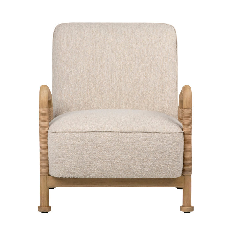 Clyde Upholstered Occasional Chair, Ivory