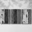 Nickel brossé imprimé abstrait II - Toile encadrée multi-pièces-1413492858-1413492837