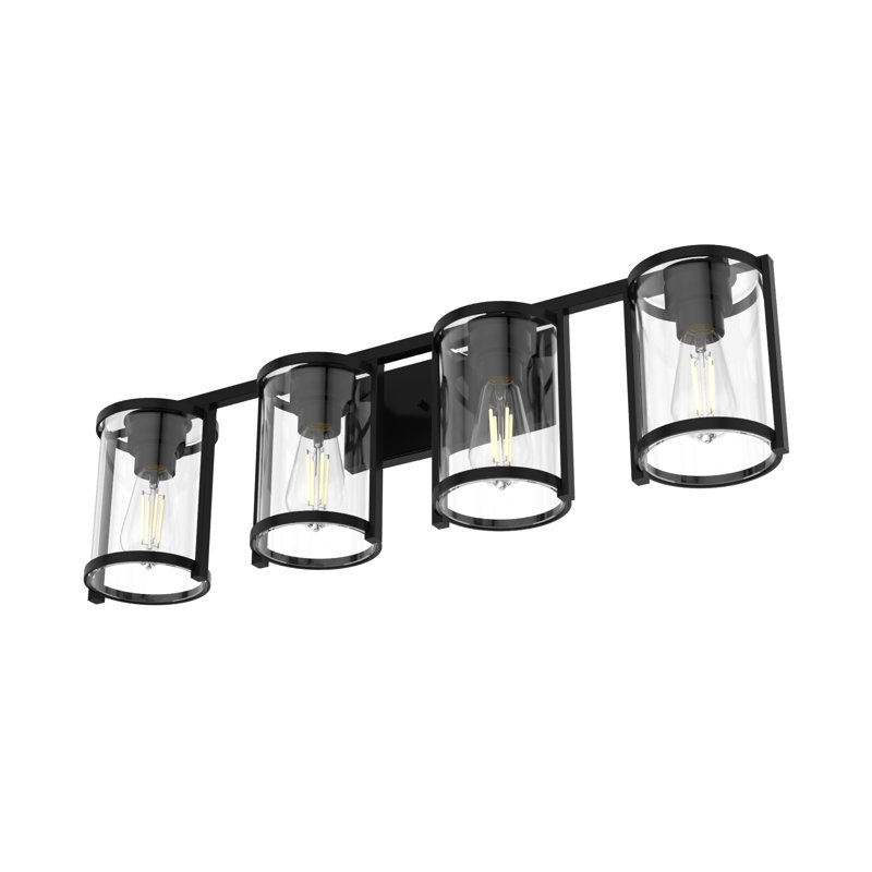 Astwood 4 - Light Dimmable Vanity Light, Matte Black