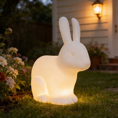 Éclairage solaire solaire pour lapin, étanche IP65, 16 couleurs 4 modes, télécommande, USB et charge solaire