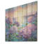 Hortensia mauve par The Late - Art mural en bois sur bois de pin naturel-1879311269