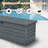 260 Gallon Metal Outdoor Deck Box Waterproof, Extra Large Patio Storage Box With Lockable Storage Containers For Patio Furniture Cushions, Pool Accessories, Garden Tools Dark Gray