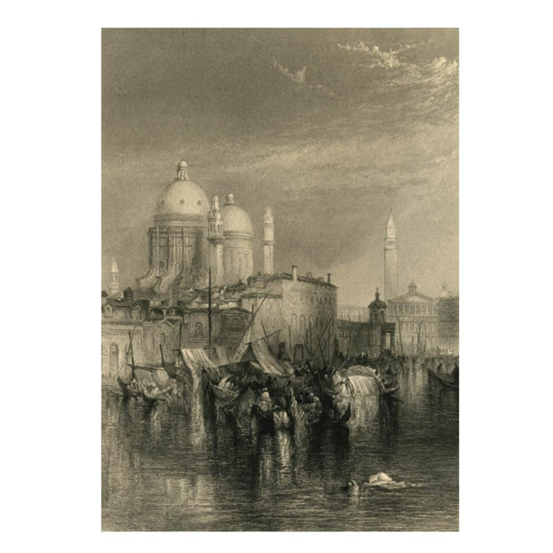 Ancient Portofino I Print by Austin Beiv, Glass Coat, 76" H x 54" W