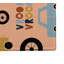 Tapis de toilette rectangulaire antidérapant, absorbant et coloré Vroom vroom-1237877210-1237877211