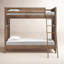 Lit superposé simple en bois massif Halley-87148480