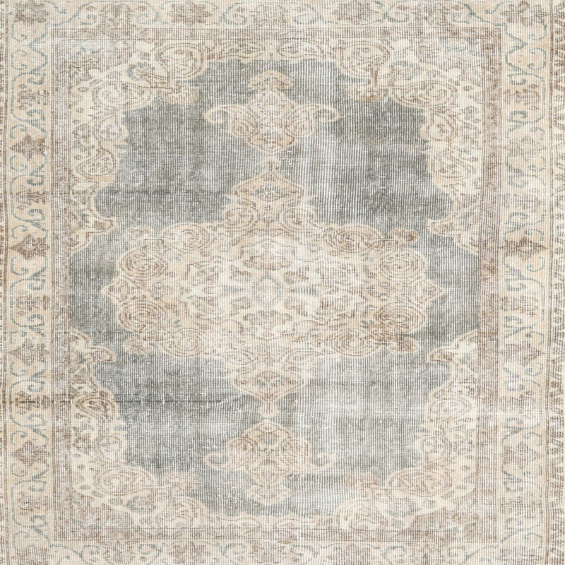 Oriental Indoor Rug, Round 5'