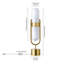 Lampe de table en forme de pilule avec abat-jour en verre laiteux blanc Adams-107232621