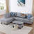 Gray Faux Leather selected