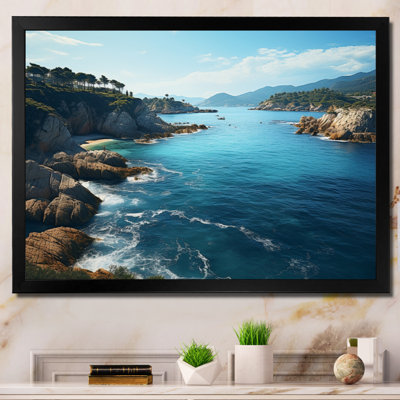 Italie, Italie, Riviera italienne, rêverie sur toile