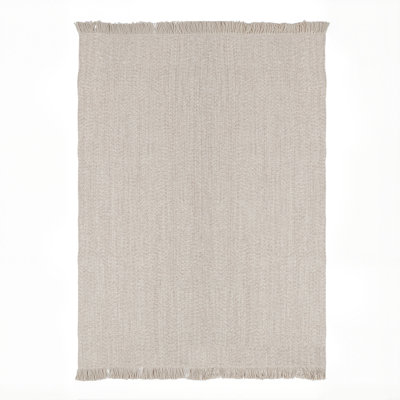 Tapis rectangulaire en mélange de laine 7,9 pi x 9,8 pi