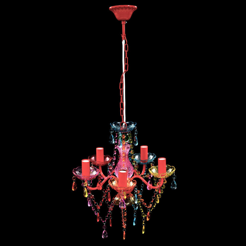 Crystal Light 5 Bulbs, Multicoloured