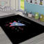 Tapis noir / bleu / rouge-806849374