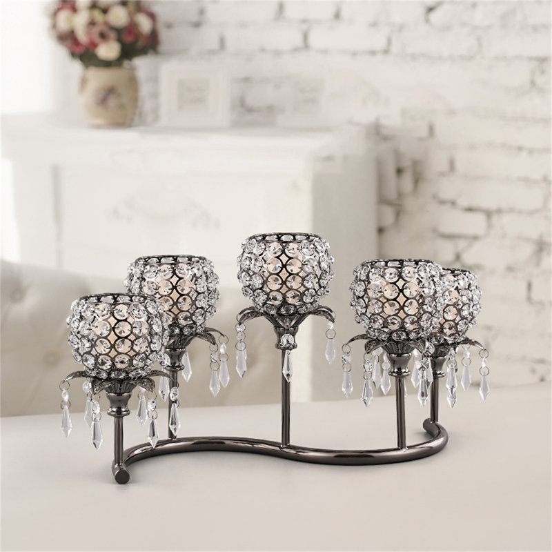 Porte-bougie Vintage Art, Noir