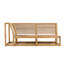 Westminster Teak Outdoor 4 - Seat Patio Sectional