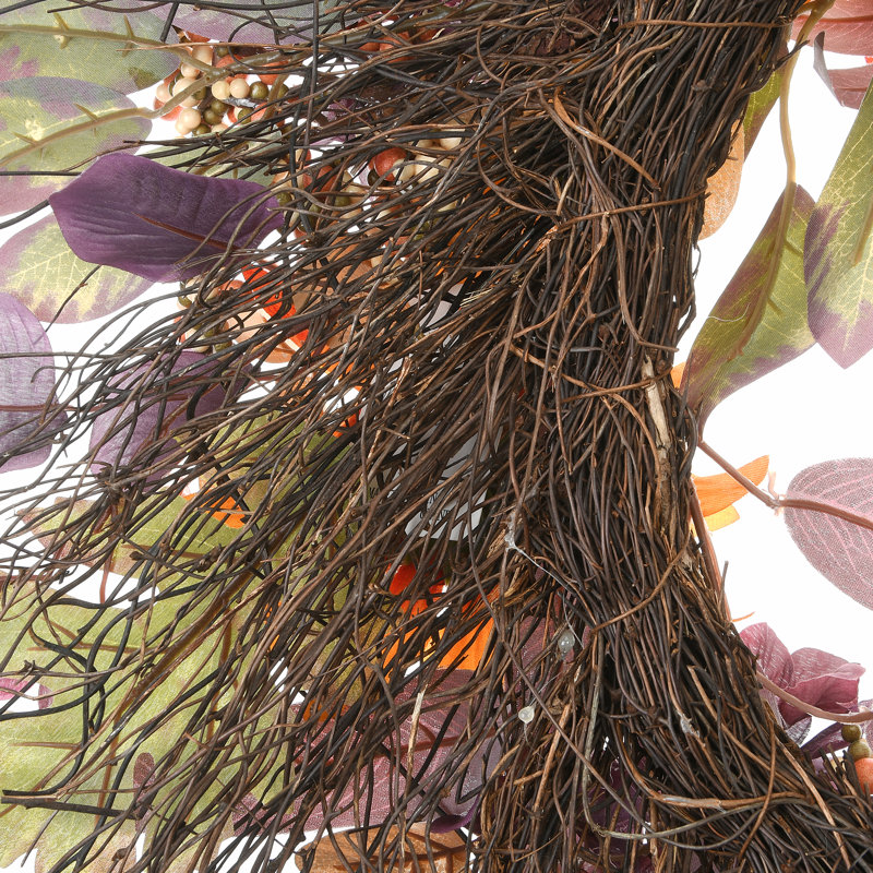30" Harvest Sunflowers Wreath