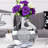 Donut Diamond Decorated Vase