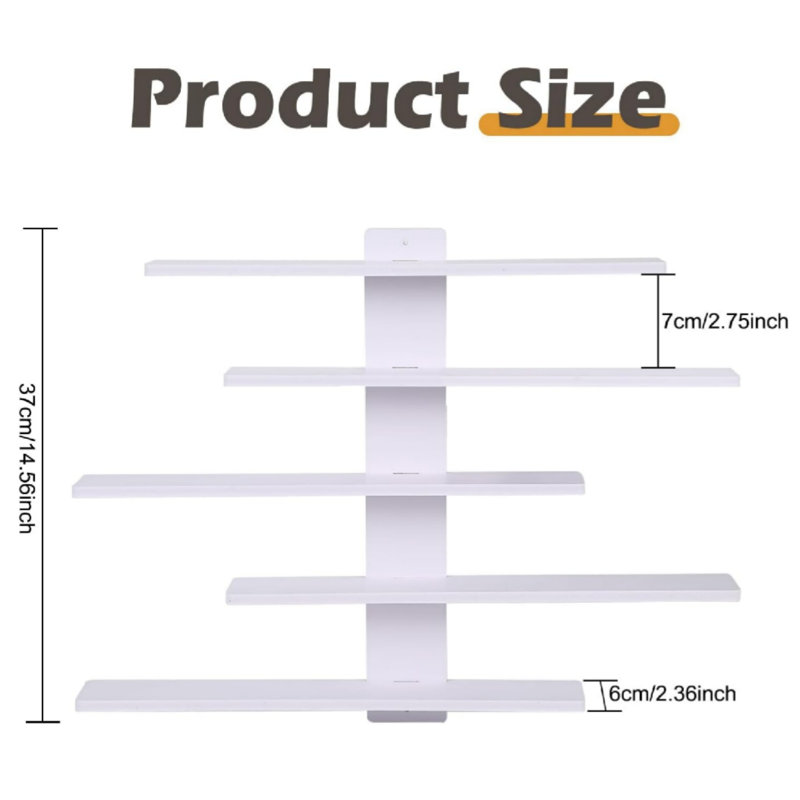 Wood Tiered Shelf