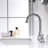 Widespread Bathroom Faucet with Drain Assembly-86862887