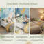 Adorable lit plateforme simple en bois pour enfants - Design sécuritaire à profil bas avec garde-corps, blanc-129234354