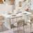 Johen 62.99'' L x 31.5'' W Rectangular Dining Table with Engineered Wood Tabletop-1588811183