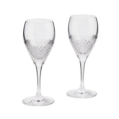 Vera Wang Diamond Mosaic Wine Glass