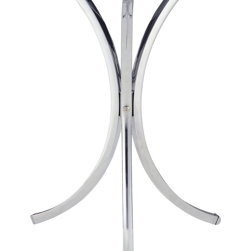 Table d'appoint chromée