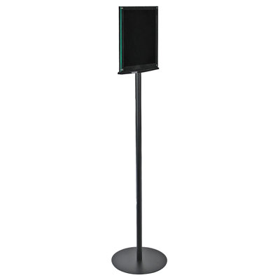Double Sided Magnetic Sign Holder for Floor 8.5" x 11"