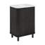 Meuble-lavabo simple 24 po avec comptoir en marbre Nova-112715074