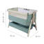 Tutti Bambini CoZee Sense Bedside Crib-125546142