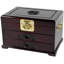 Rosewood Oriental Two Drawer Jewelry Box-2069491610