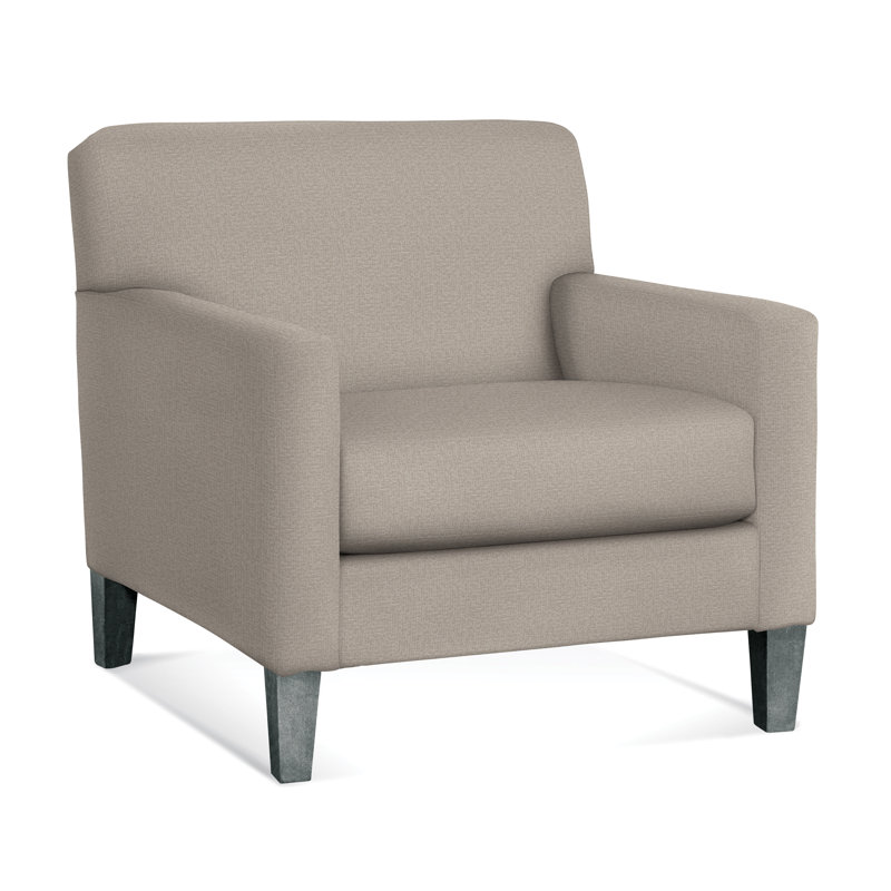 Tampa Armchair, Beige Performance Fabric; 0851-73, Havana