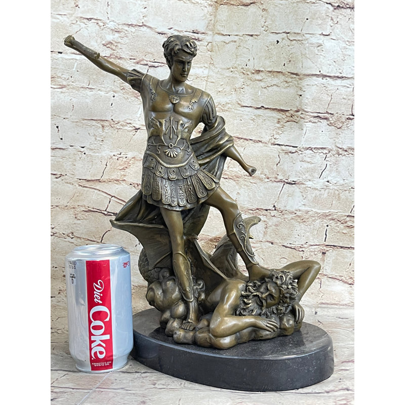 Sculpture Chauncee Archangel Michael Vs Devil