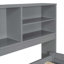 Full Daybed With Cabinets, Drawers And Upper Shelves-2117887452