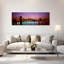 Skyscrapers Lit Up At Night World Trade Center Lower Manhattan Manhattan New York City New York State USA by Steven Lindner - Wrapped Canvas Panoramic Print-12474140
