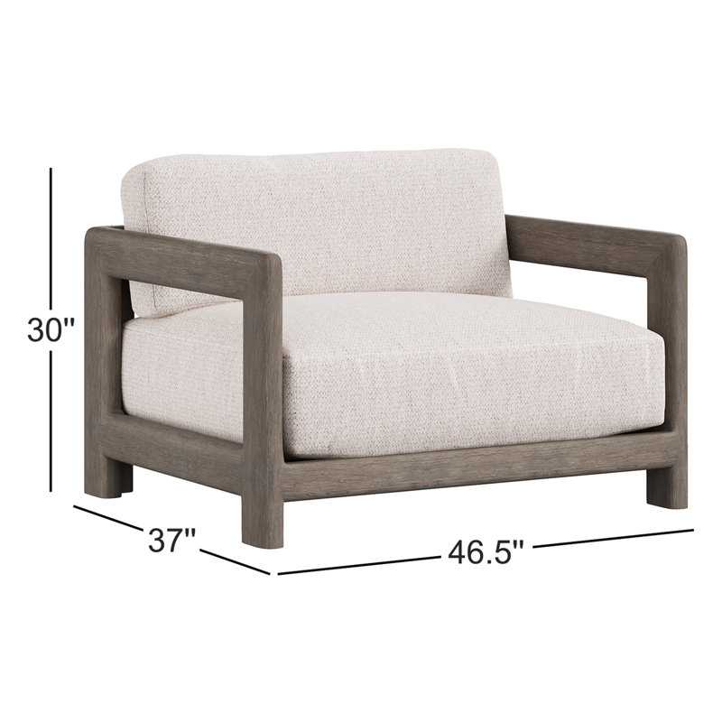 Montaigne Outdoor Teak Lounge Chair