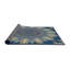 Tapis jaune/bleu tissé à la machine-1521645803