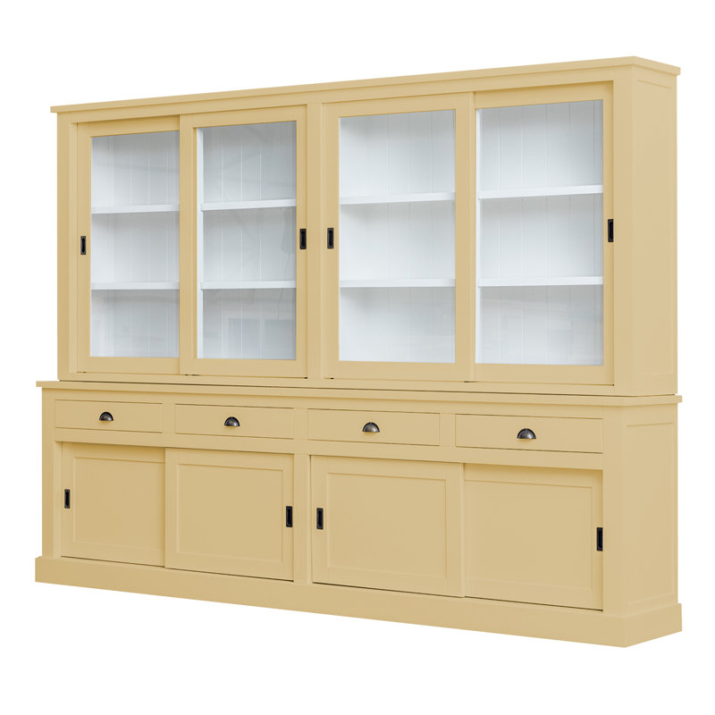 Butler Display Cabinet, Beige 