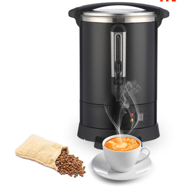 14L Commercial Coffee Urn Dispenser Electric Fast Brew Stainless Hot Water