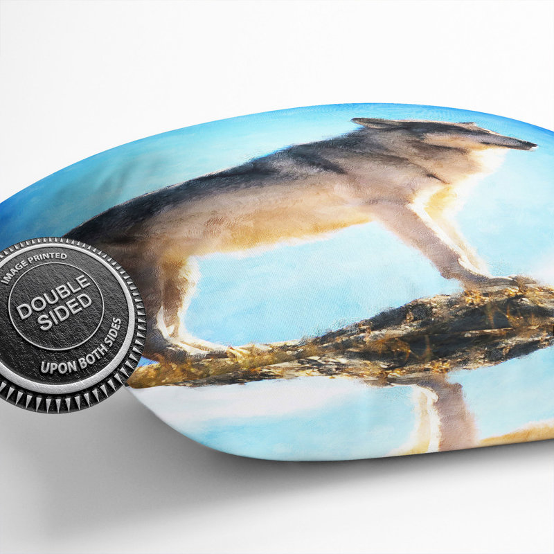 Wolf Vol.1 Scatter Cushion, 55cm H x 55cm W x 20cm D