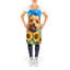 Norfolk Terrier en tablier tournesols