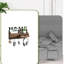 Metal Wall Organizer with Wall Baskets