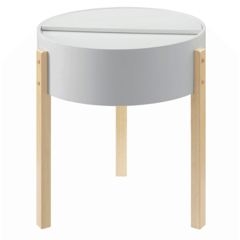 End Table With Hidden Storage