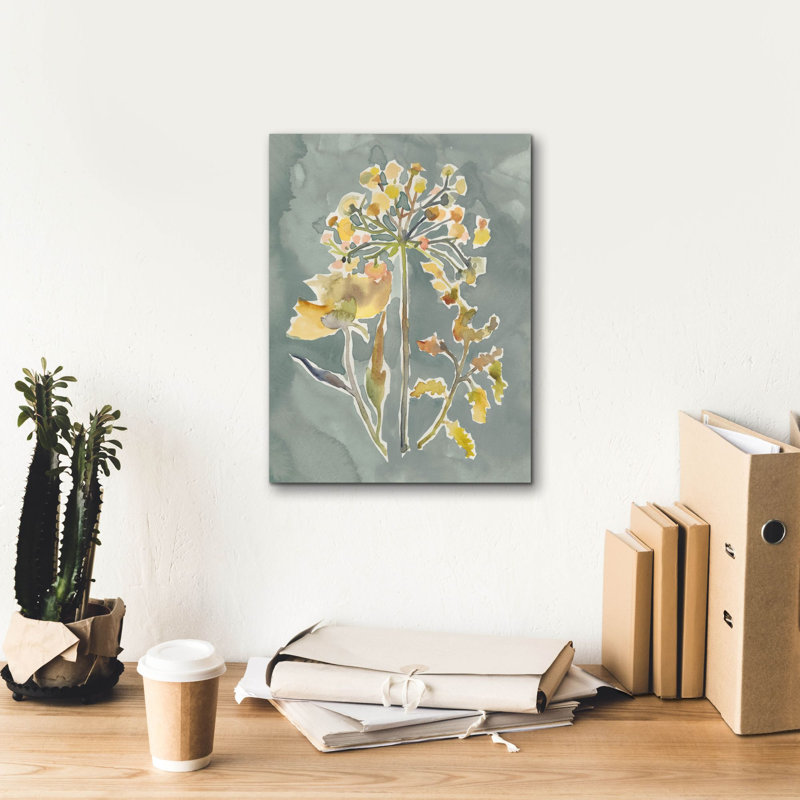 Toile épique Graffiti «Collection Florals 2» par Chariklia Zarris, 12 po x 16 po, H 16 po x l 12 po