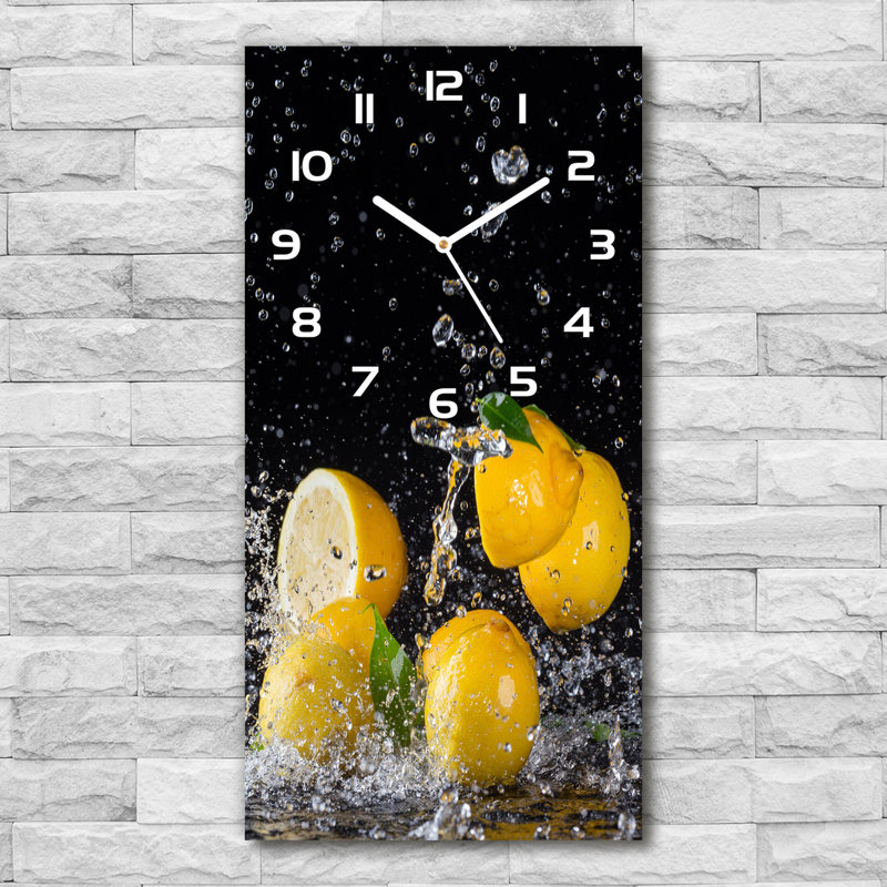 Jacquilyn Glass Wall Clock