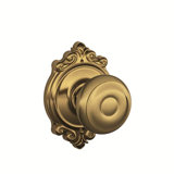 Inactive Interior Georgian Knob Brookshire Rosette Dummy Entry Set (Exterior Portion Sold Separately)
