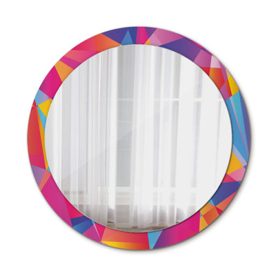 Huldar Glass Flat Wall Mirror