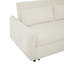 Canapé-lit escamotable de 57,48 pouces, canapé convertible avec 2 coussins décoratifs et ports USB pour les salons modernes, peu encombrant et multifonctionnel