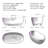 70.87'' x 32.28'' Soaking Solid Surface Bathtub