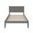 Clyda Solid Wood Panel Bed-872363488-872361537